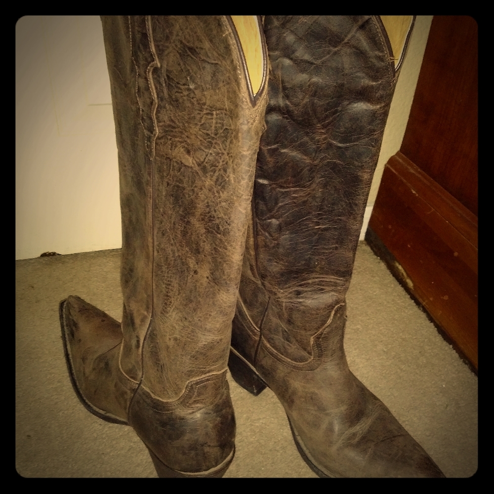 Yippie ki yay cowboy boots by Old Gringo